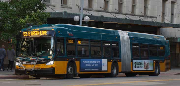 King County Metro New Flyer XDE60 8060